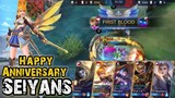 MY 1ST ANNIVERSARY VIDEO ON YOUTUBE | FANNY LIGHTBORN GAMEPLAY | MOBILE LEGENDS