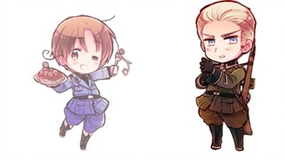The dead old terrier suddenly attacked me, but it's Hetalia Duyi (*Micro Black Tower Ghost/Fox)