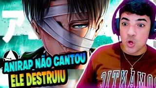 AniRap Levi Ackerman Minha Última Missão - REACT