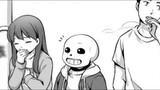 [Anime][Undertale] Sans Menginterogasi Orang Asing demi Frisk!