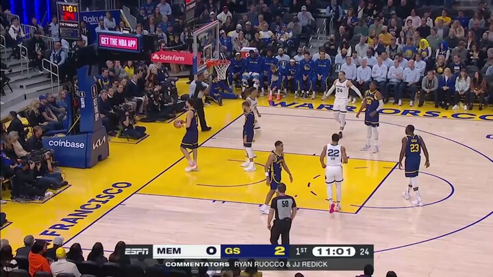 Gsw vs Memphis highlights