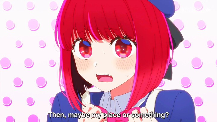 Arima Kana is being cute