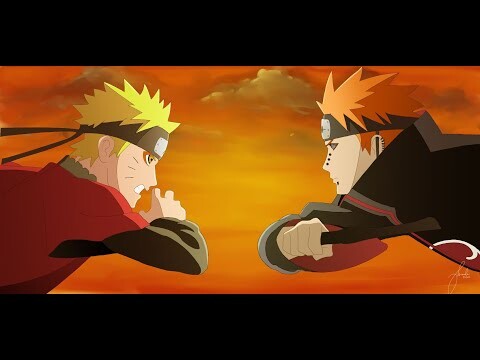NARUTO VS PAIN SUB INDO