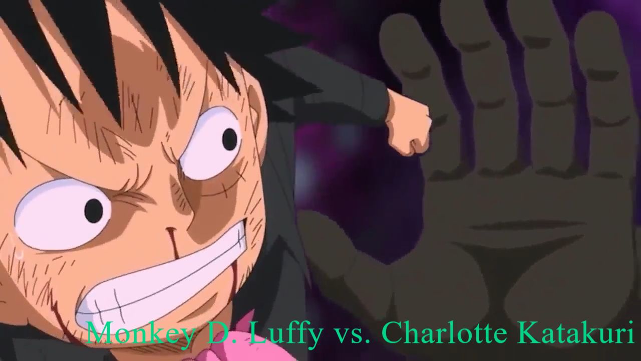 Charlotte Katakuri and Luffy