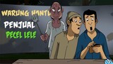 Warung Hantu Penjual Pecel Lele - Kartun Horor Lucu