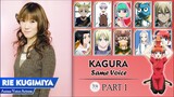 [SUB INDO] | Rie Kugimiya Anime Voice Actress | 釘宮 理恵 | Part 1