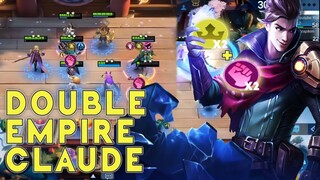 MACHINE GUN DOUBLE CLAUDE WRESTLER-EMPIRE MAGIC CHESS BEST SYNERGY  - Mobile Legends Bang Bang