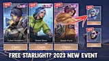 NEW SECRET EVENT! FREE? GET YOUR STARLIGHT CARD AND STARLIGHT SKIN + REWARDS | MOBILE LEGENDS 2023