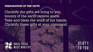 Songs for Online Mass: Preparation of the Gifts - CHRISTIFY