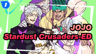 JoJo no Kimyou na Bouken|[Epik AMV]Stardust Crusaders-Definisi Tinggi ED[juves]_1