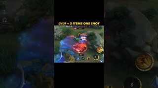 ☠️ bro got 1 shot with just 2 items #mlbb #mobilelegends #choou #chou #shorts #fyp