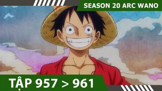 Review One Piece [#SS20] - P15 ARC WANO 💀 Tóm tắt Đảo Hải Tặc Tập 957,958,959,960,961