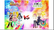 Futari wa Precure Max Heart VS Kobayashi's Dragon Maid Verse (Remake Version 4)