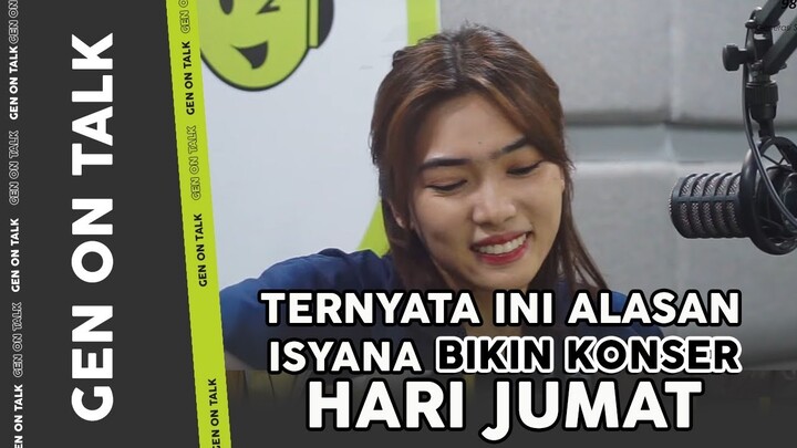 ISYANA stage act makan kelelawar??!! | GENONTALK