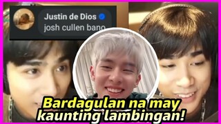 Justin huli ang pag-TRASHTALK kay Josh sa online game nito! JOSHTIN moment!  / SB19 Update