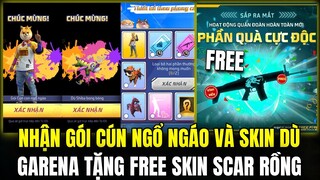 Garena Tặng Free Skin Scar Rồng Thiên,Test Vòng Quay Nhận Gói SHIBA NGỔ NGÁO Cực Đẹp | Free Fire