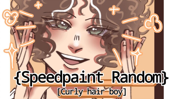 [Speedpaint Random]//[Curly hair boy] 💛💛💛
