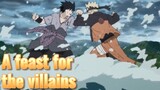 Battle montage of Uchiha Sasuke