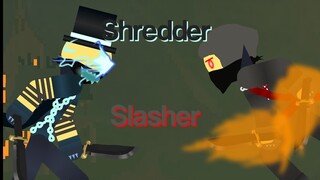 Slasher Meets His Old Self, The Shredder! - Tower Defense Simulator