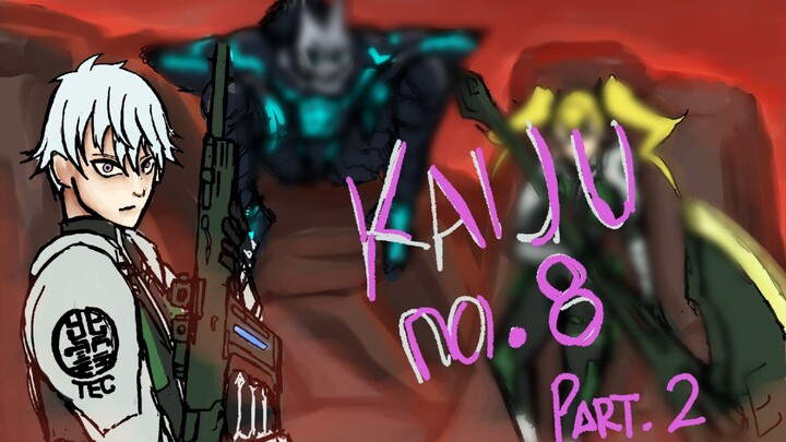 Trio Kaiju no 8 part 2- Coloring timelaps
