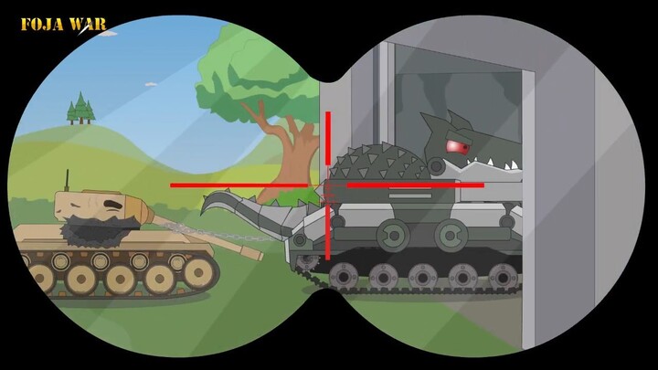 FOJA WAR - Animasi Tank 58 Munculnya Tank Monster Baru