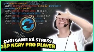 KHI BẠN CHƠI GAME XẢ STRESS NHƯNG LẠI CHỌC NHẦM PRO PLAYER | LEVI STREAM