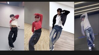 [Su Xinhao×Cui Ranjun×Wang Zihao×Zhao Rang] Cui Ranjun solo "GGUM" dance challenge in the same frame