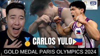 [REACTION] Carlos Yulo wins historic gold medal in Paris Olympics