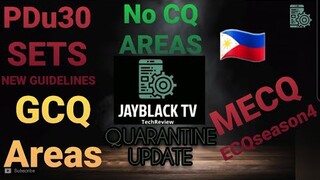 ECQ s4 sa METRO MANILA || NO COMMUNITY QUARANTINE AREA, GCQ and MECQ AREAS || MAY 16 - 13, 2020