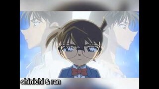 Detective conan, edit shinichi & ran with music arabic sad [edit video]