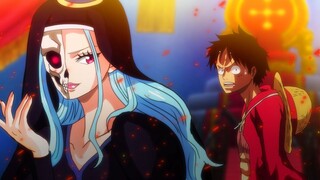 Luffy Gets Scared When the Identity of Imu-Sama and Her Face are Revealed - One Piece