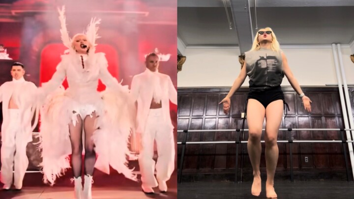 Siapa bilang tarian Lady Gaga sederhana? Romantis yang Buruk