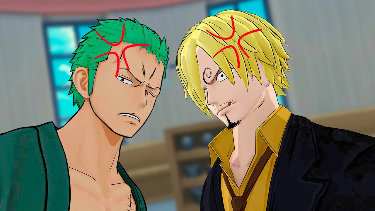 Chopper Pertubando o Zoro no One Piece VR 