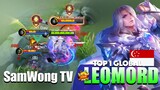 Frostborn Paladin Perfect Gameplay! 87.8% WinRate | Top 1 Global Leomord Gameplay SamWong TV ~ MLBB