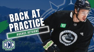 ETHAN BEAR, JACK STUDNICKA, & QUINN HUGHES AT CANUCKS PRACTICE TODAY - Ask Me Anything Answers