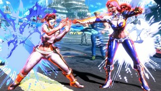 Manon and Chun Li Battle Suit Match