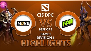 Game 1: Natus Vincere vs One Move (BO3) DPC EEU 2022 Tour 3: Division I