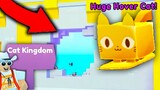 New Cat Kingdom World Leaked & Hoverboard on a Huge | Roblox Pet Simulator X