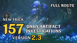 [Version 2.3] MORE Daily Artifact Investigations? New Co-op Trick | Full Route | Genshin Impact
