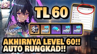 AKHIRNYA LEVEL 60!! LANGSUNG GAS GACHA RELIC??! | Honkai: Star Rail