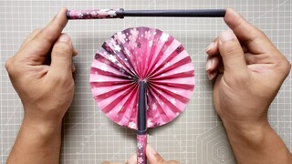 How To Make A Magic Fan By Paper?