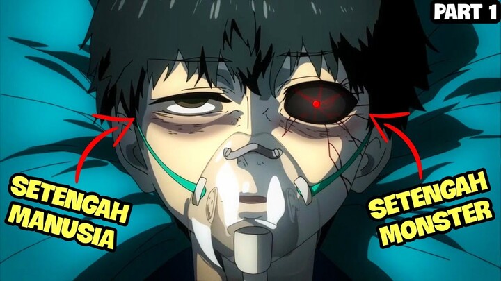EKSPERIMEN UNTUK MERUBAH MANUSIA MENJADI SETENGAH MONSTER | ALUR CERITA TOKYO GHOUL SEASON 1 PART 1