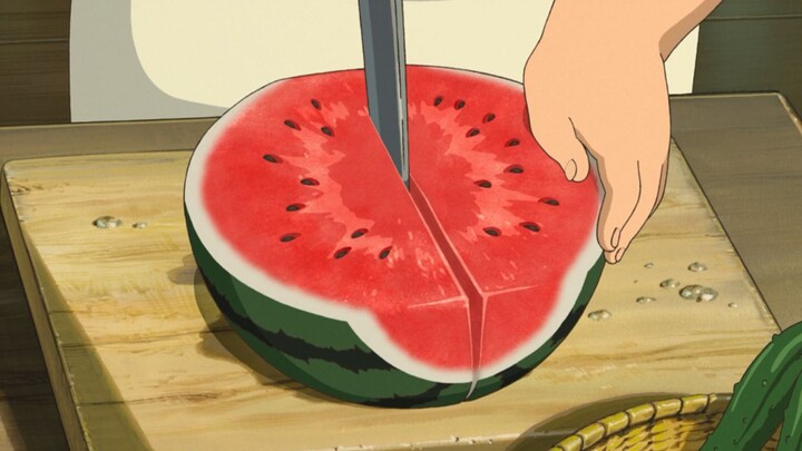 The delicious food in Hayao Miyazaki’s cartoon. 