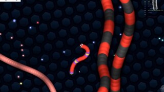 Slither.io Hacker Tiny Snake vs Giant Troll Snakes Epic Slitherio Gameplay 6