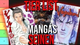 TIER LIST DOS MANGÁS SEINEN