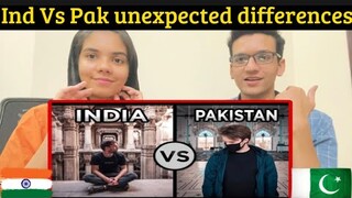 India Vs Pakistan Unexpected differences 😱PAKISTANI REACTION 🇵🇰