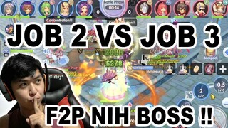 F2P High Wizard JOB 2 KVM Lawan JOB 3 Nih Boss Kita Ratakan - Ragnarok X Next Ge