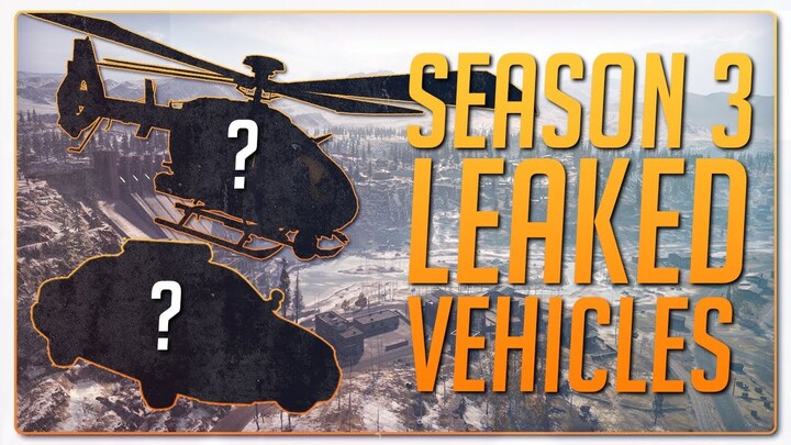 Warzone Season 3 Leaked Vehicles! - 1980's Verdansk Leaked Vehicles! - Police Car, Big Bird & More!