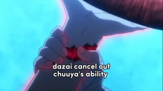 Dazai Canceling out abilities