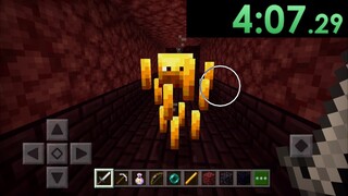 i speedrun phone minecraft